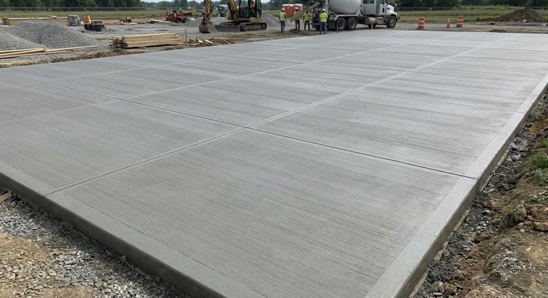 Commercial Slab Construction in West Suffield, CT