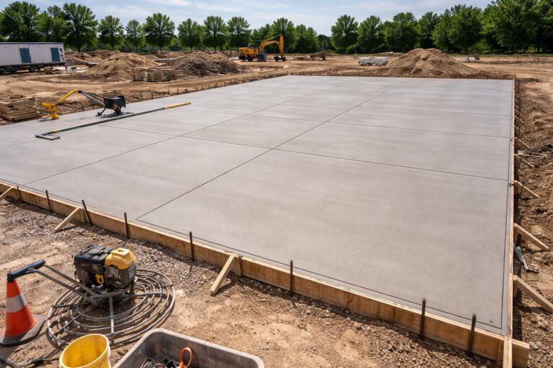 Commercial Slab Installation in Westfield, MA