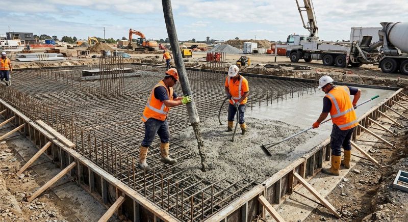 Foundation Wall Pouring in South Hadley, MA